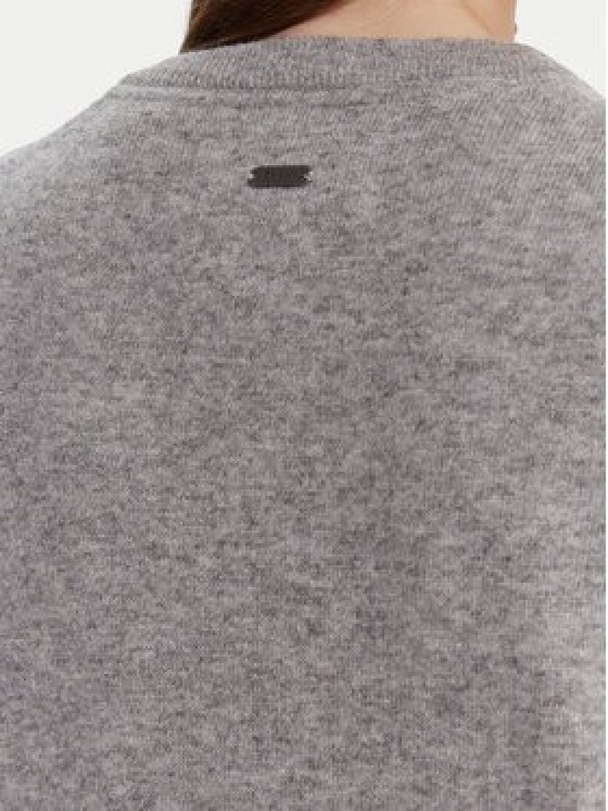 Barbour Kardigan LKN1076GY71 Szary Regular Fit