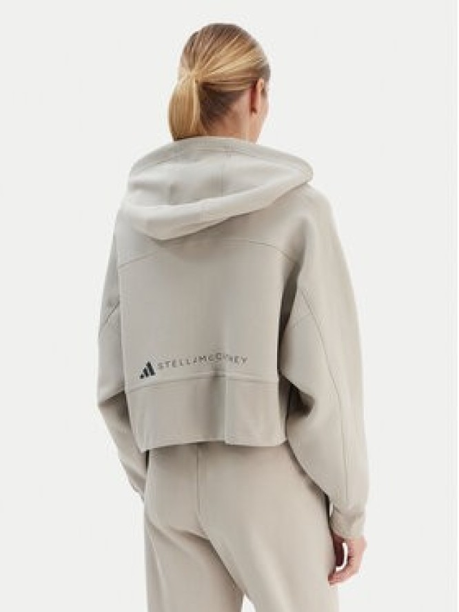 adidas by Stella McCartney Bluza JX6781 Szary Loose Fit