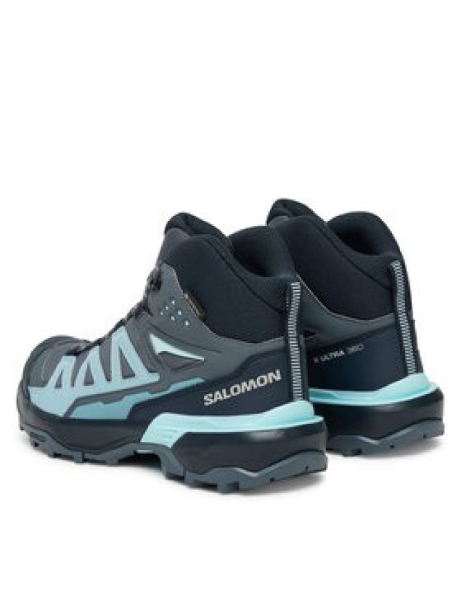 Salomon Trekkingi X Ultra 360 Mid Gore-Tex L47745100 Zielony