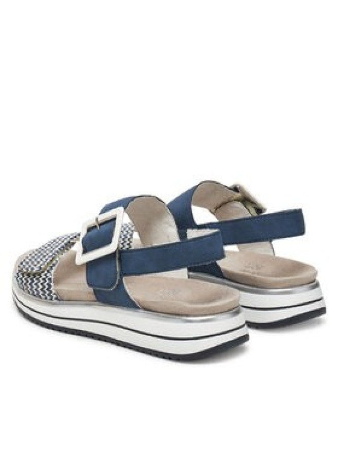 Remonte Sandały D1J53-14 Niebieski