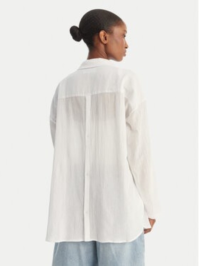 Seafolly Koszula Classic 54027-TO Biały Regular Fit