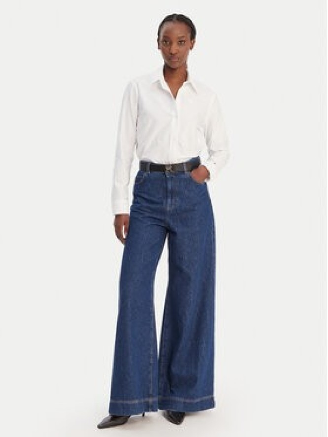 Tommy Hilfiger Koszula WW0WW49386 Biały Relaxed Fit