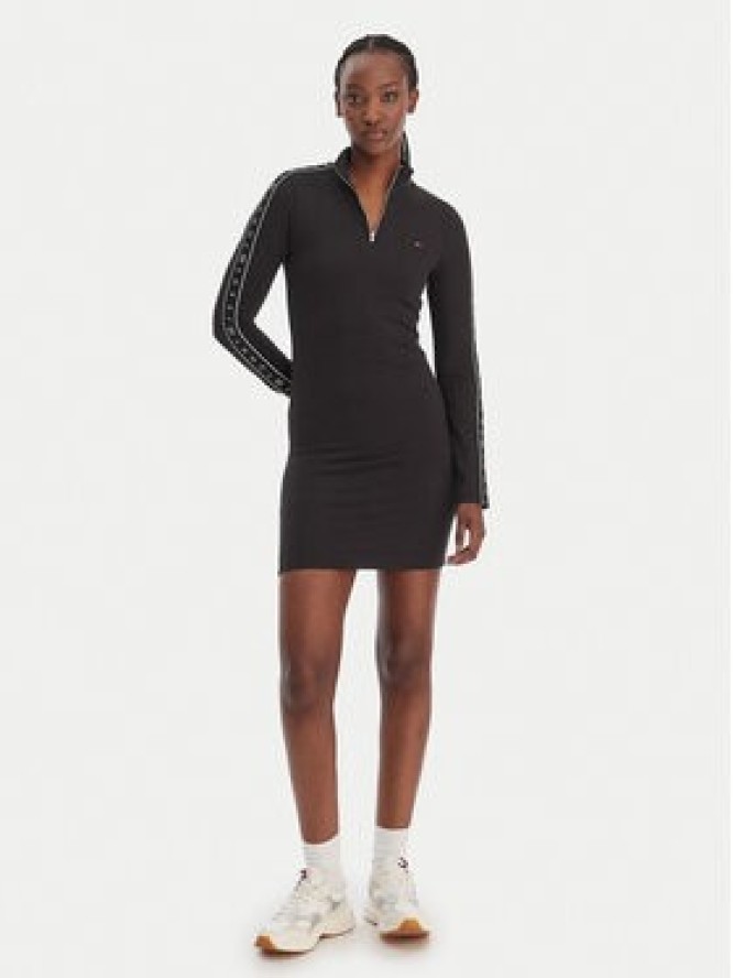 Tommy Jeans Sukienka codzienna DW0DW22529 Czarny Regular Fit