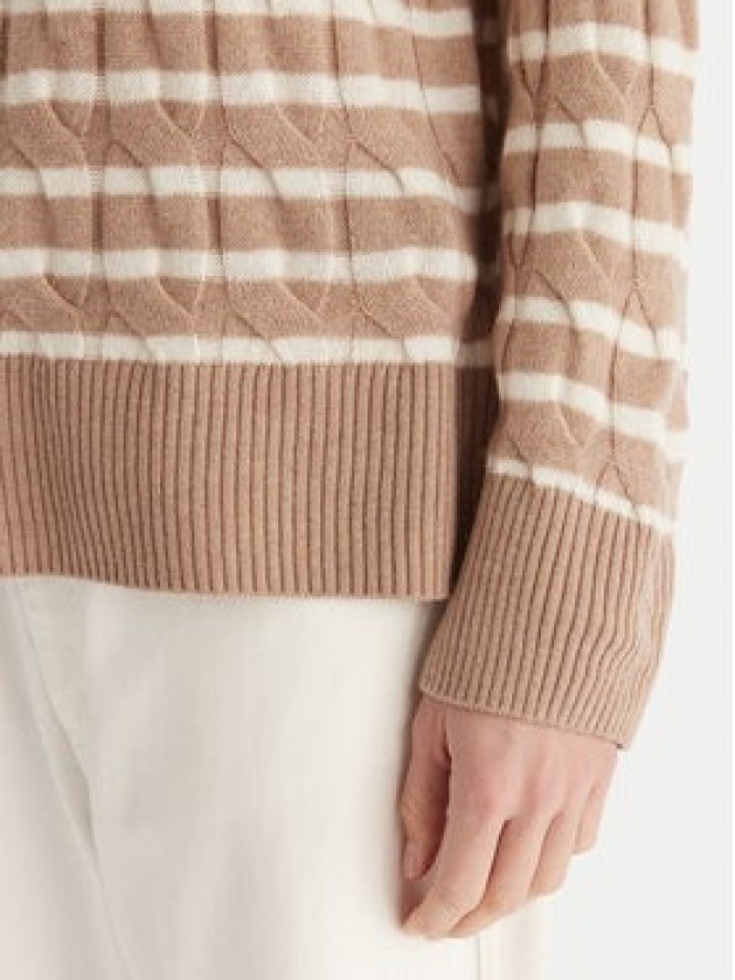 Tommy Hilfiger Golf WW0WW46791 Beżowy Regular Fit