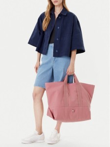 Tommy Jeans Torebka Tjw Tote Edition Canvas AW0AW17542 Różowy