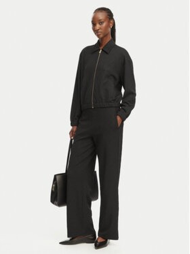 HUGO Bluza Dayane 50557503 Czarny Regular Fit