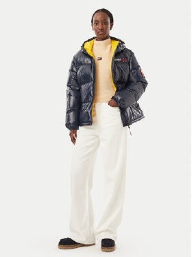 Tommy Jeans Kurtka puchowa Alaska DW0DW23802 Granatowy Oversize