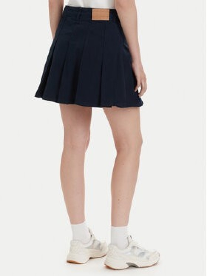 Tommy Jeans Spódnica plisowana DW0DW23149 Granatowy Regular Fit