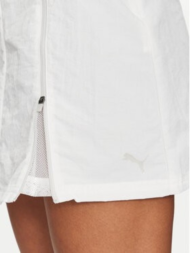 Puma Spódnica trapezowa Dare To 629830 Biały Regular Fit