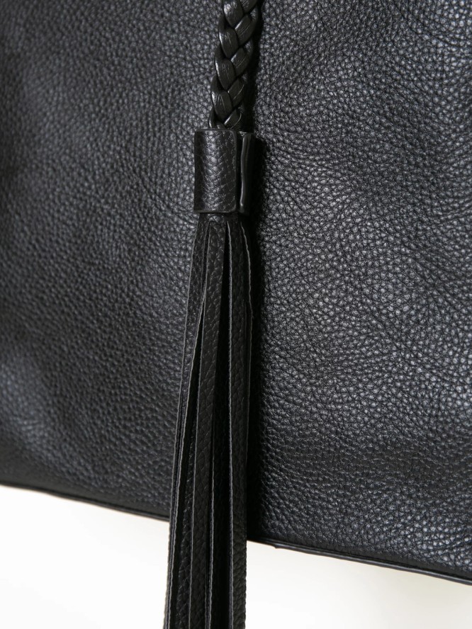 torba damska shopperka w stylu boho czarna jj574064 906