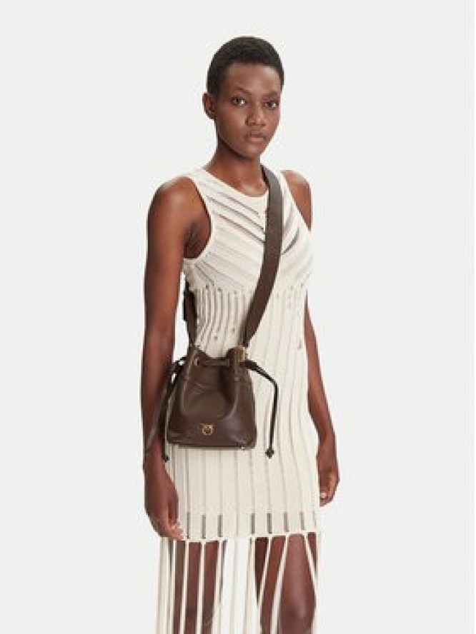 PINKO Torebka Secchiello Mini Al 25-26 104303 A0QO Brązowy