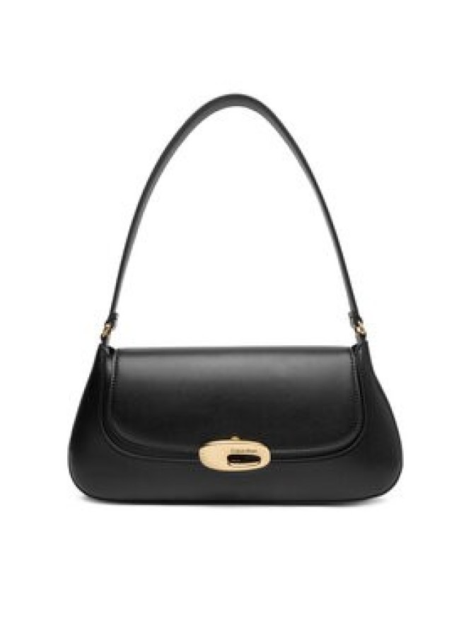 Calvin Klein Torebka Hardware Flap Shoulder Bag LV04F3146G Czarny