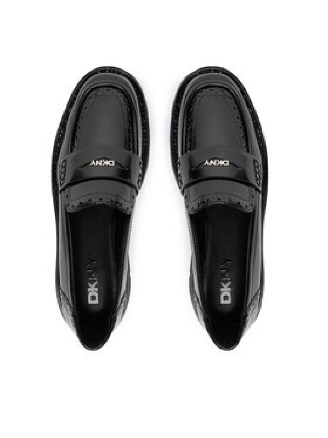 DKNY Loafersy Sahana K4501466 Czarny