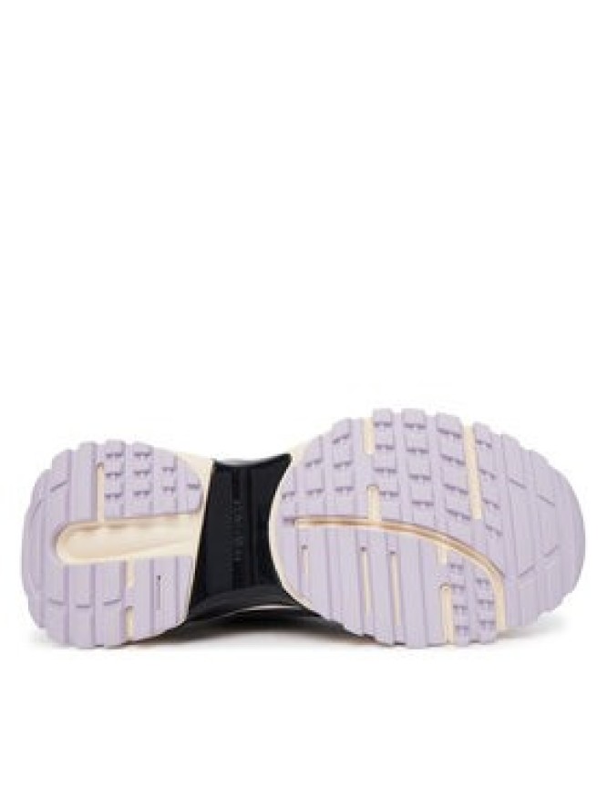 Calvin Klein Sneakersy Hike Runner Nylon Mix HW0HW03279 Niebieski