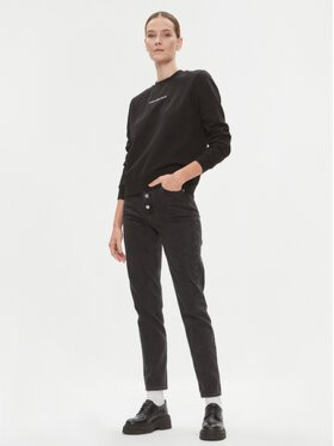 Calvin Klein Jeans Jeansy J20J222150 Czarny Mom Fit