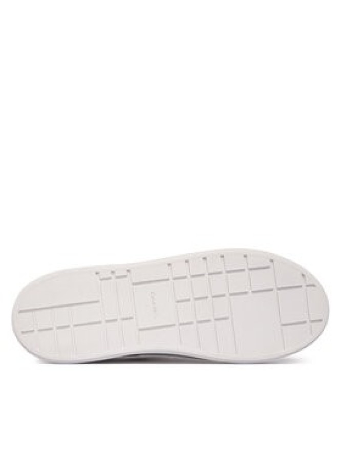 Calvin Klein Sneakersy Flatform Lace Up Lth YW0YW01928 Czarny