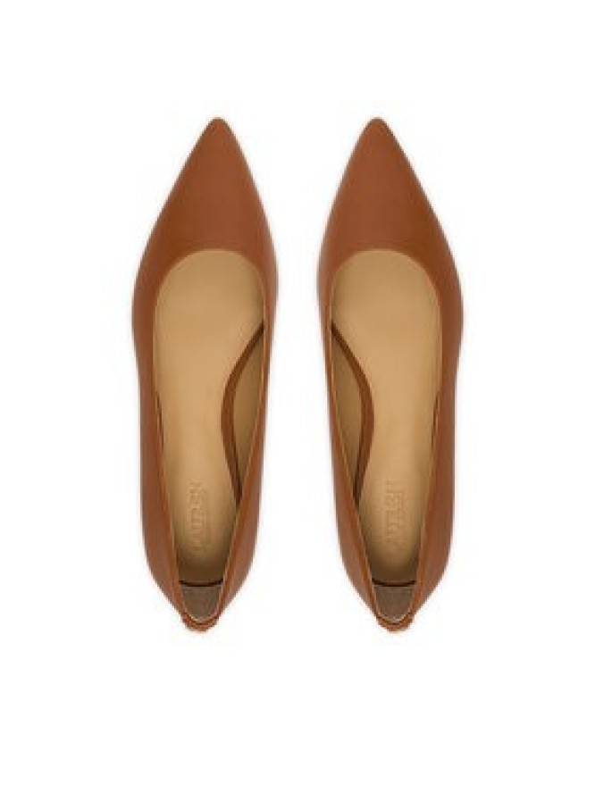 LAUREN RALPH LAUREN Baleriny Londyn 802P09039002 Brązowy
