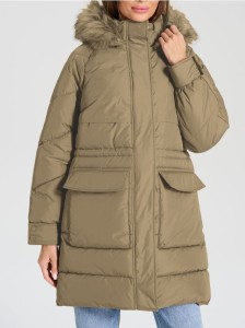 Kurtka z kapturem - beżowy