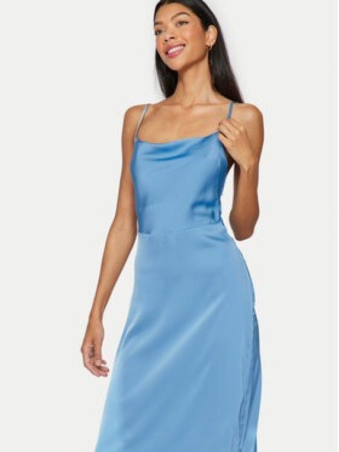 Vila Sukienka koktajlowa Ravenna 14085601 Niebieski Regular Fit