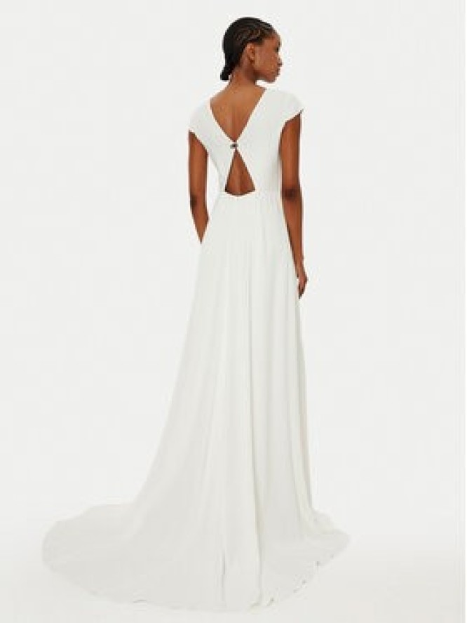 IVY OAK Sukienka wieczorowa Daria IO1100X7272 Biały Slim Fit