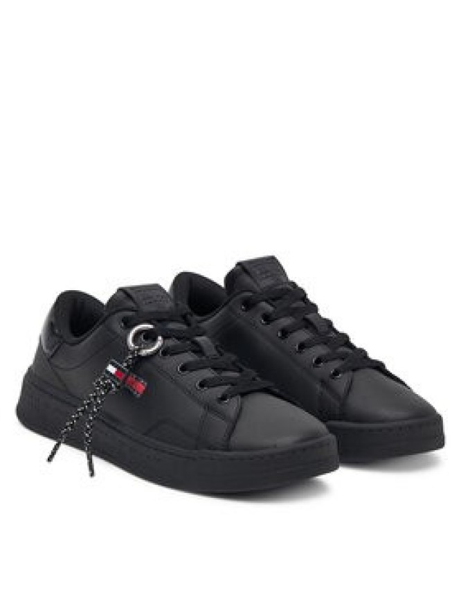 Tommy Jeans Sneakersy Tjw Logo Sneaker EN0EN03129 Czarny