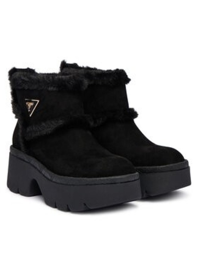 Guess Botki FLFBRD ESU10 Czarny