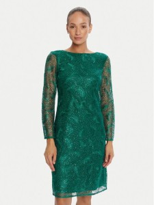 Bruuns Bazaar Sukienka koktajlowa Palm Yvona BBW4542 Zielony Regular Fit