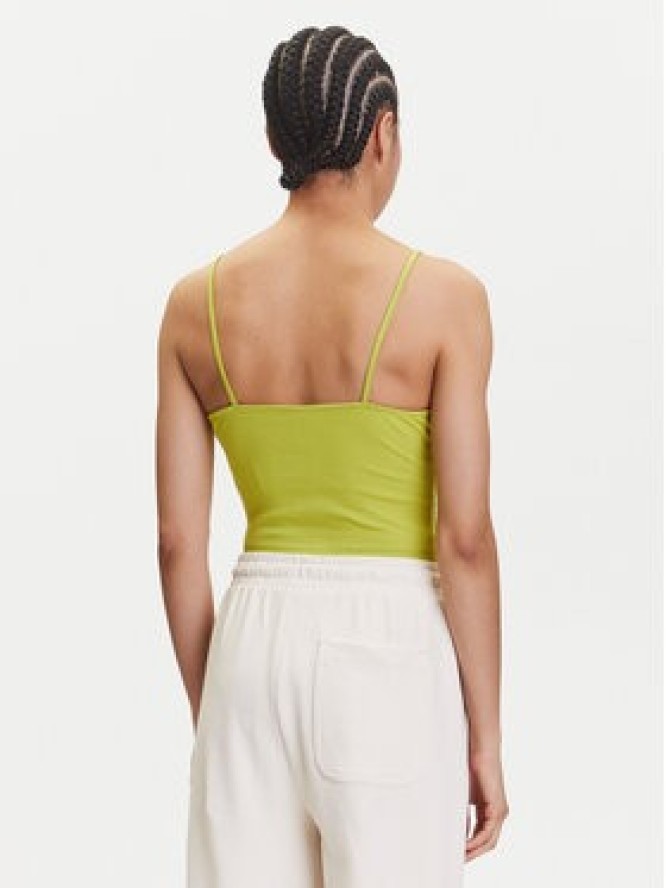 Puma Top Ess 629771 Zielony Slim Fit