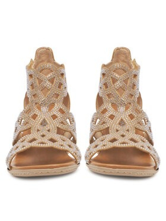 Rieker Sandały 64773-61 Beżowy