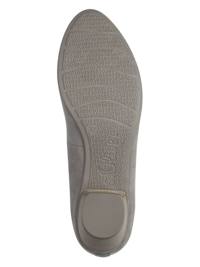 s.Oliver Czółenka w kolorze szarym rozmiar: 38