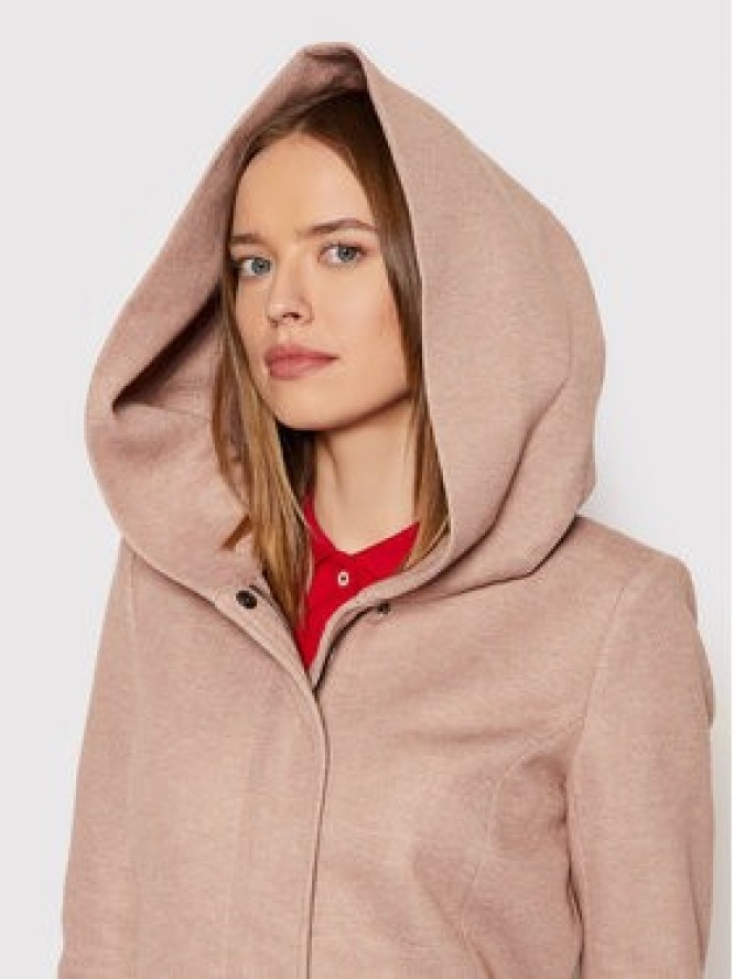 ONLY Płaszcz przejściowy Sedona 15142911 Różowy Regular Fit