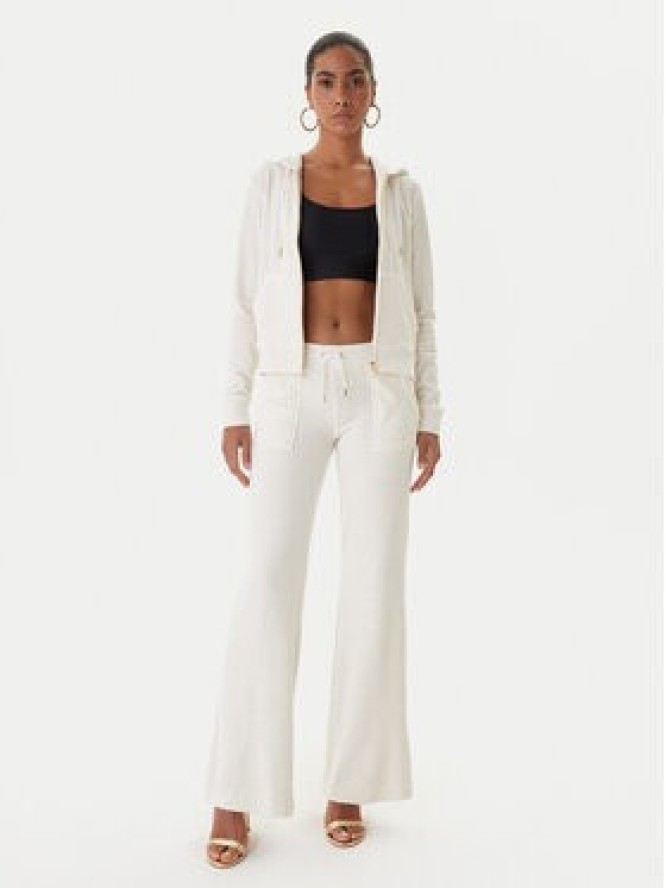 Juicy Couture Spodnie dresowe Layla JCSEBJ001G Beżowy Regular Fit