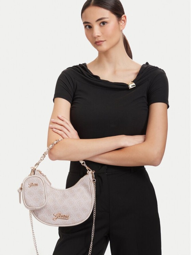 Guess Torebka J6YZ02 W2507 Kremowy