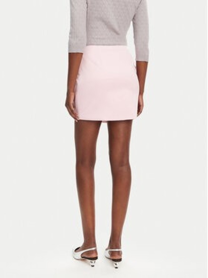 ROTATE Spódnica mini 1137841011 Różowy Slim Fit