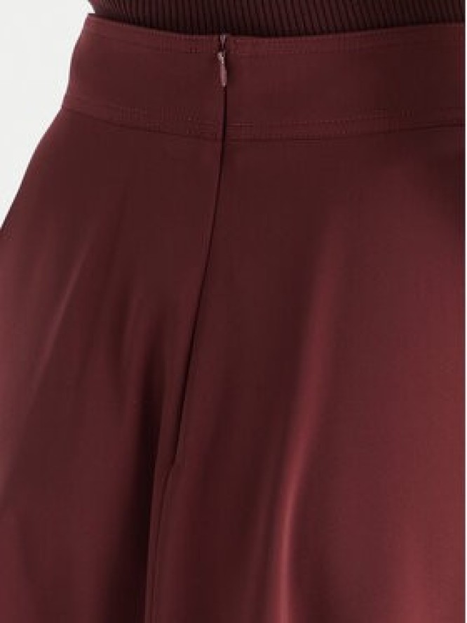 Marella Spódnica trapezowa Pina 2523106075 Bordowy Regular Fit
