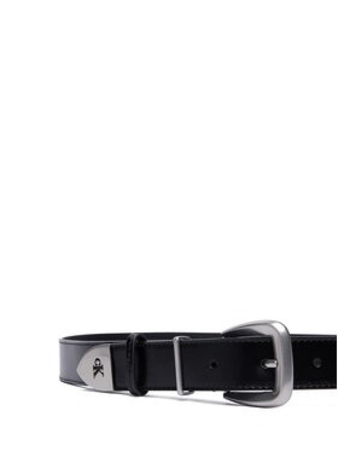 Calvin Klein Pasek Damski Hw End Tip Buckle LV04F7092G Czarny