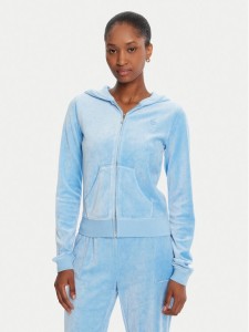 Juicy Couture Bluza Robyn JCSEBJ007 Niebieski Slim Fit