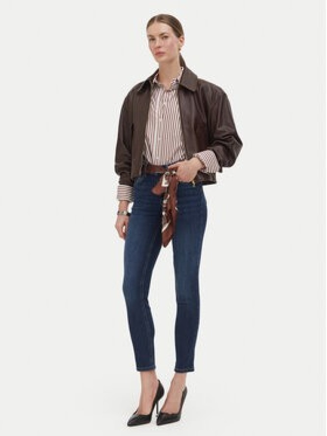 Liu Jo Jeansy UF6013 D0356 Granatowy Skinny Fit