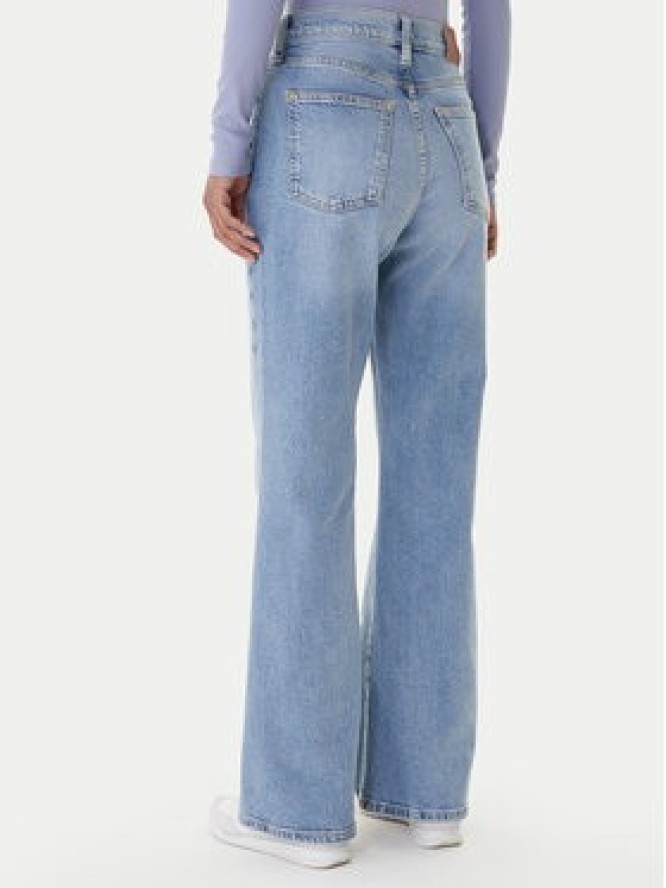 Tommy Jeans Jeansy Bella DW0DW22620 Niebieski Flare Fit