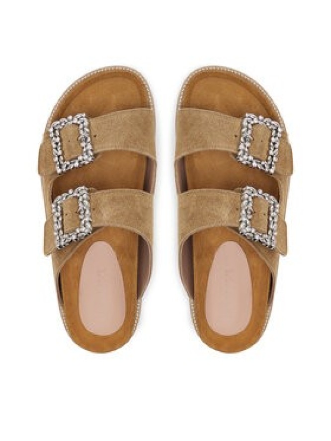 Pollini Klapki SA28373G0MTF0209 Khaki