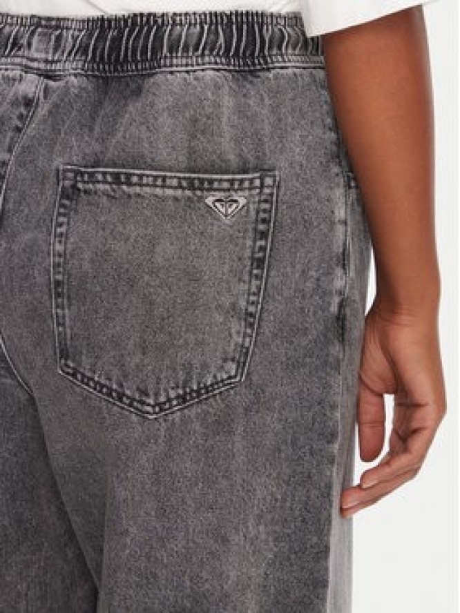 Roxy Jeansy Stunning ERJDP03318 Szary Relaxed Fit