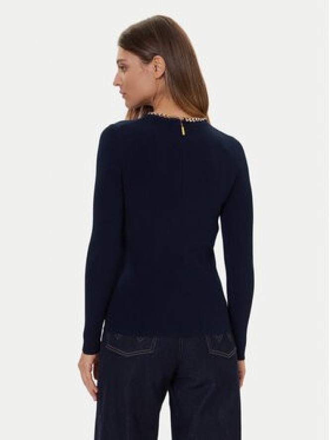 MICHAEL Michael Kors Sweter MF561CJ33D Granatowy Slim Fit