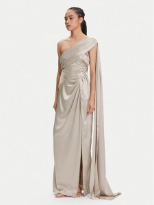 Marciano Guess Sukienka wieczorowa 5YGK01 7246A Beżowy Regular Fit