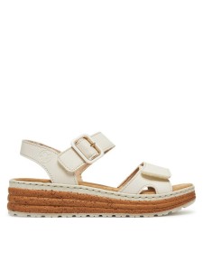 Rieker Sandały 62760-60 Beżowy