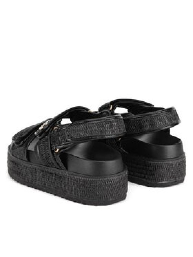 Badura Sandały BEGONIA-TS6165-01 Czarny