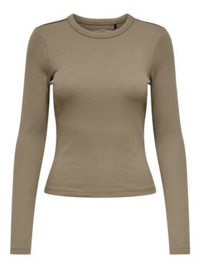 ONLY Bluzka Val 15371305 Brązowy Regular Fit