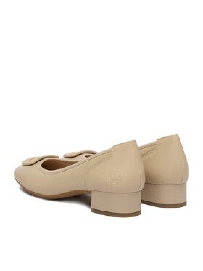 Rieker Czółenka CEO-43453-62 Beżowy