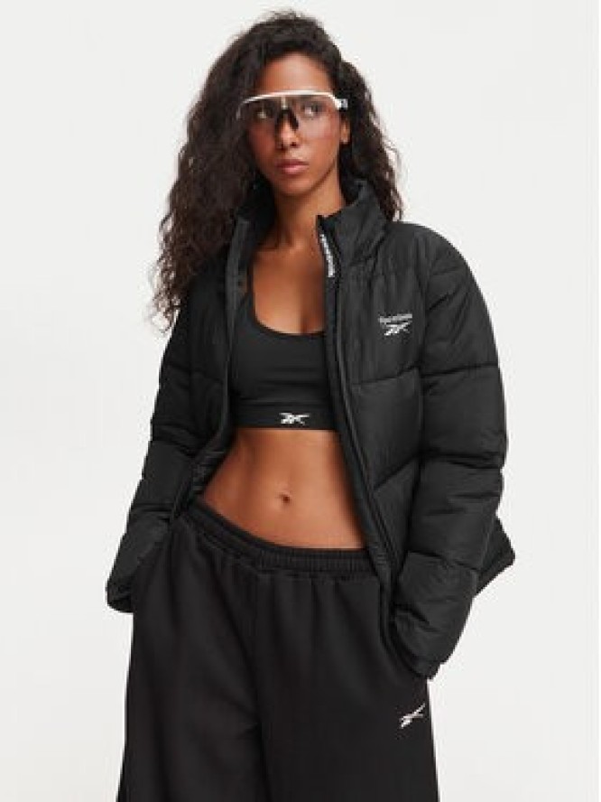 Reebok Kurtka zimowa RCC00113 Czarny Regular Fit