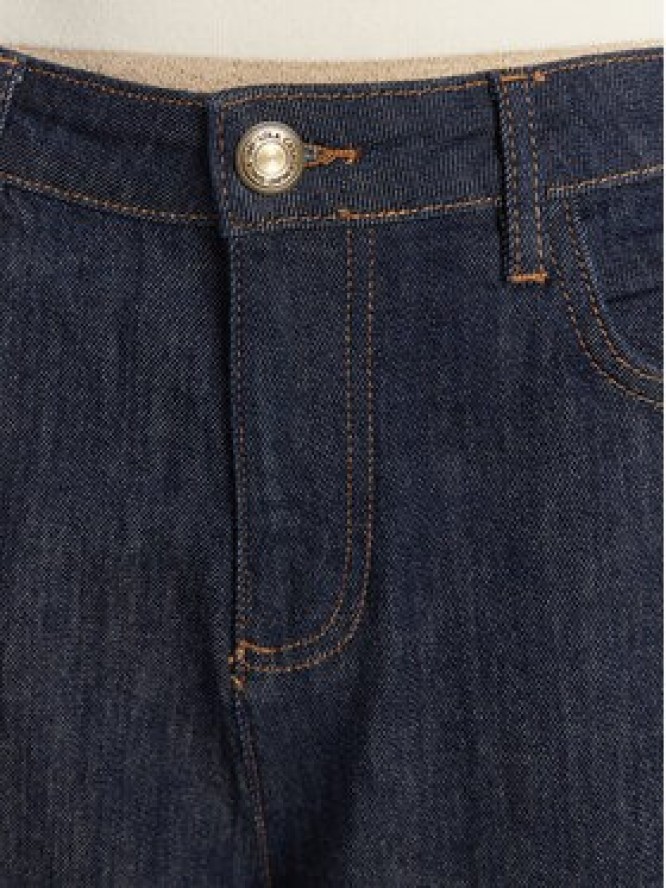 Lola Casademunt by Maite Jeansy MF2514007 Granatowy Wide Leg