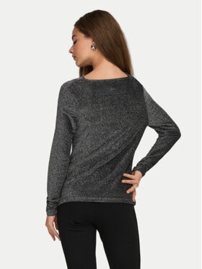 ONLY Bluzka Rich 15360265 Szary Regular Fit